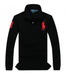 t-shirts et polos polo ralph lauren pour hommes noir colorway